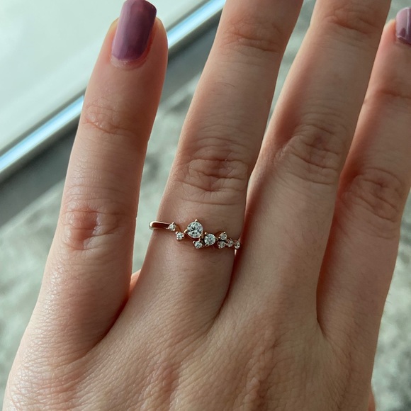 Rose gold ring - Picture 2 of 4